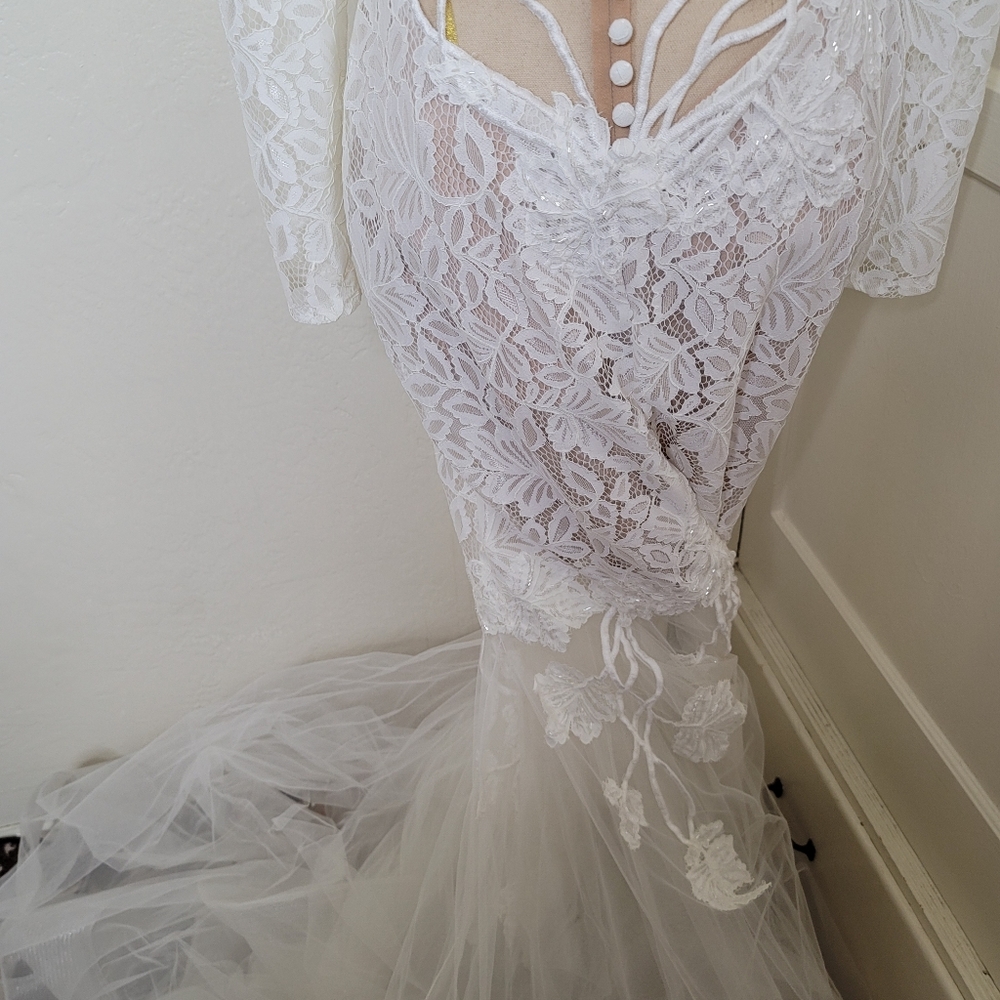 Tarik Ediz wedding dress NWT 93672 - Picture 10 of 14